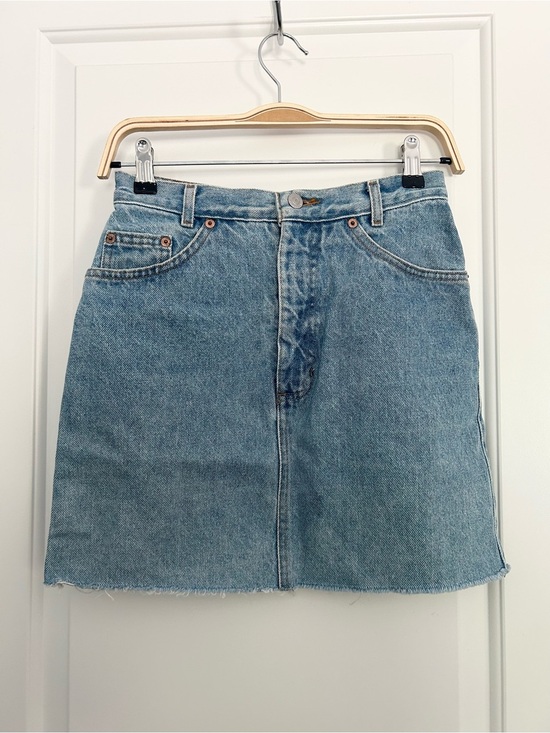 Dresses & Skirts - Vintage 2000s Y2K Gap Denim Mini Cut Off Hem Skirt